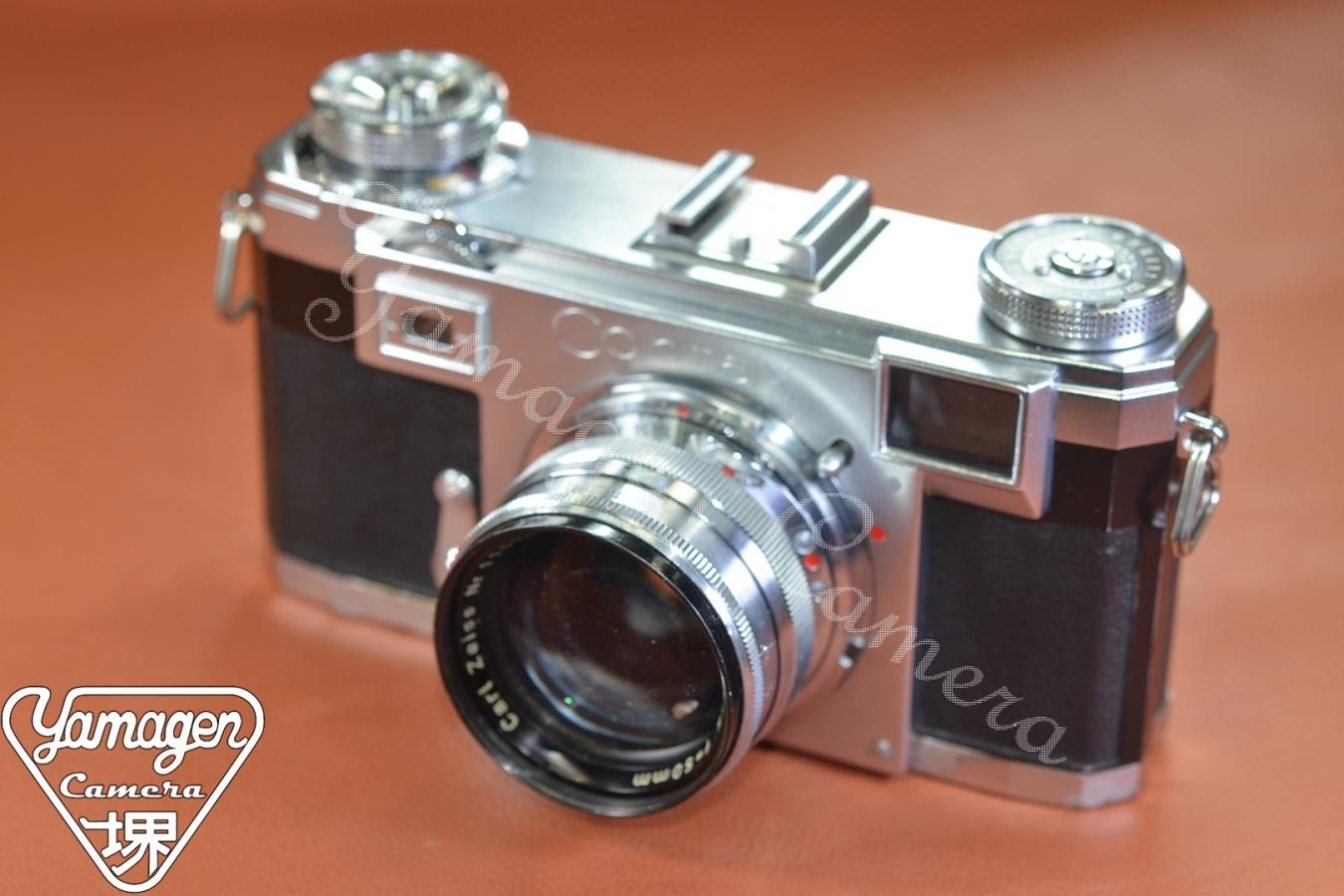 ZEISS IKON Contax IIA カラーダイヤル Carl Zeiss Sonnar 50/1.5付