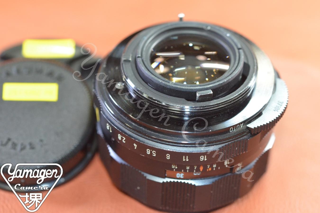 Asahi Opt.Co. Super-Multi-Coated TAKUMAR 55mm F1.8 【カメラ女子に絶大な人気のオールドレンズ M42マウントレンズ】