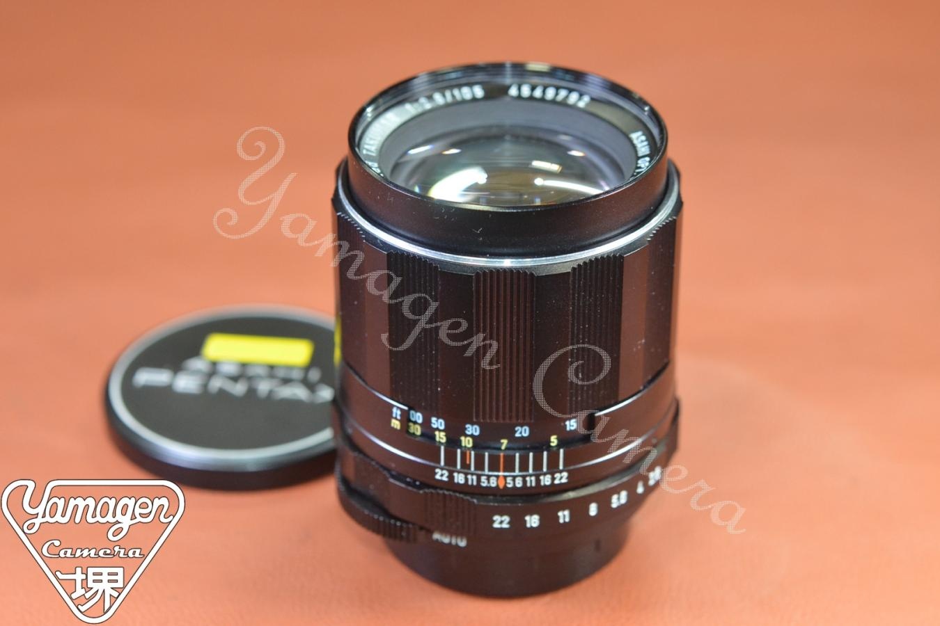 Asahi Opt.Co. Super-Multi-Coated TAKUMAR 105mm F2.8 【カメラ女子に絶大な人気のオールドレンズ M42マウントレンズ】