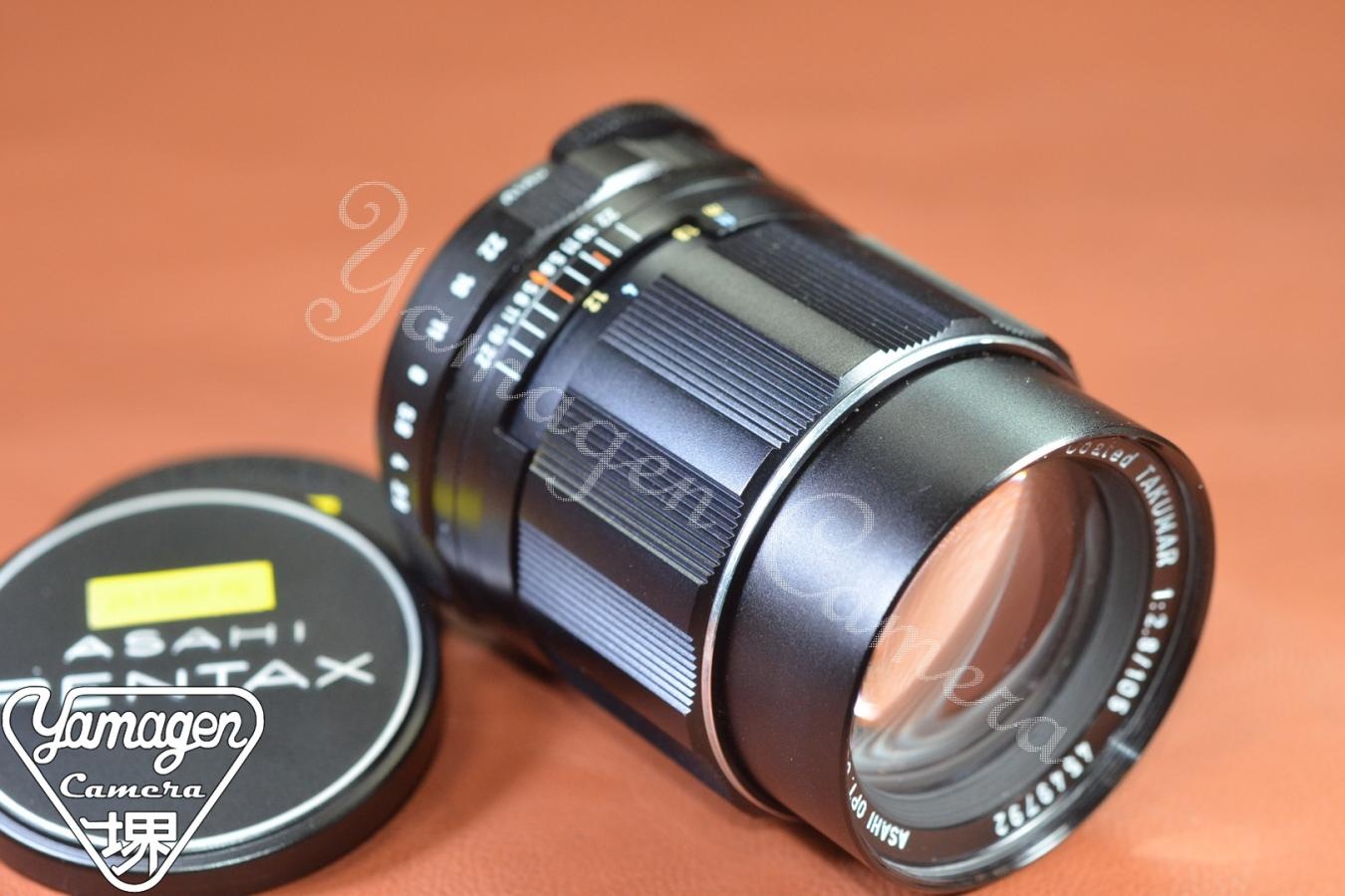 Asahi Opt.Co. Super-Multi-Coated TAKUMAR 105mm F2.8 【カメラ女子に絶大な人気のオールドレンズ M42マウントレンズ】