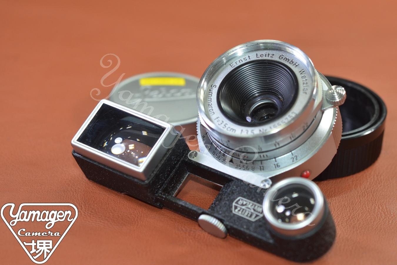 LEICA Summaron M 3.5cm F3.5 メガネ付 【155万台1958年製】