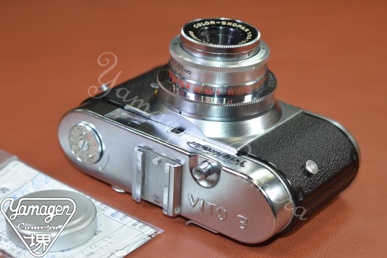 Voigtlander VITO B 整備済 【VOGTLANDER COLOR-SKOPAR 50/3.5 レンズ搭載】