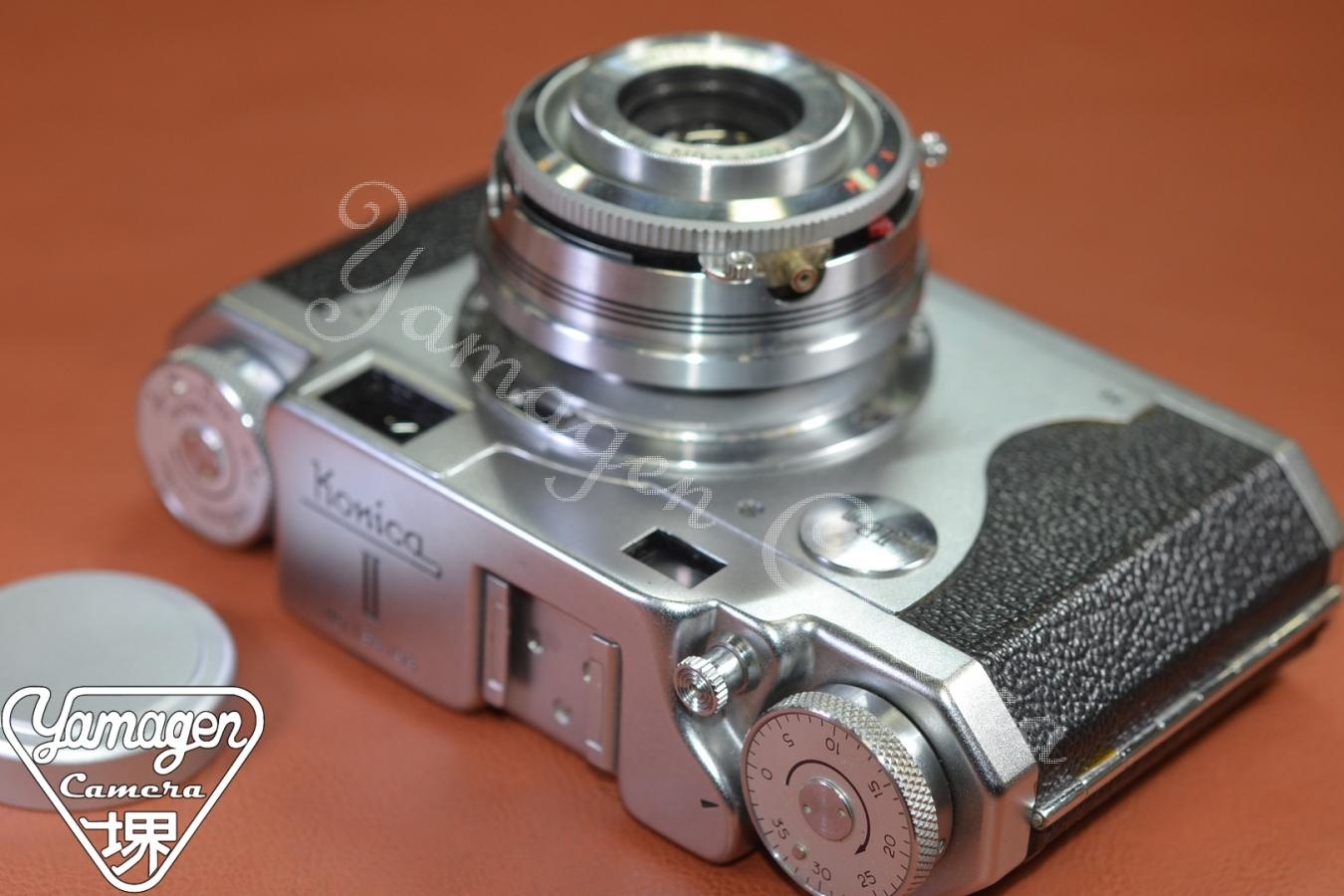 Konica IIB-m 【Konishiroku Hexar 45/3.5レンズ搭載】