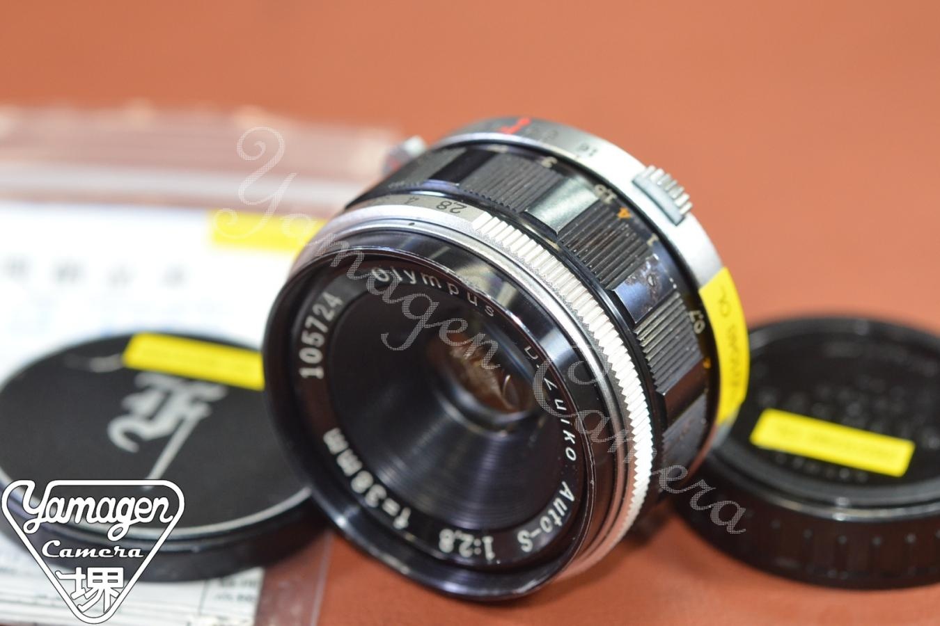 Olympus D.Zuiko Auto-S 38mm F2.8 【OLYMPUS PEN-Fマウントレンズ】