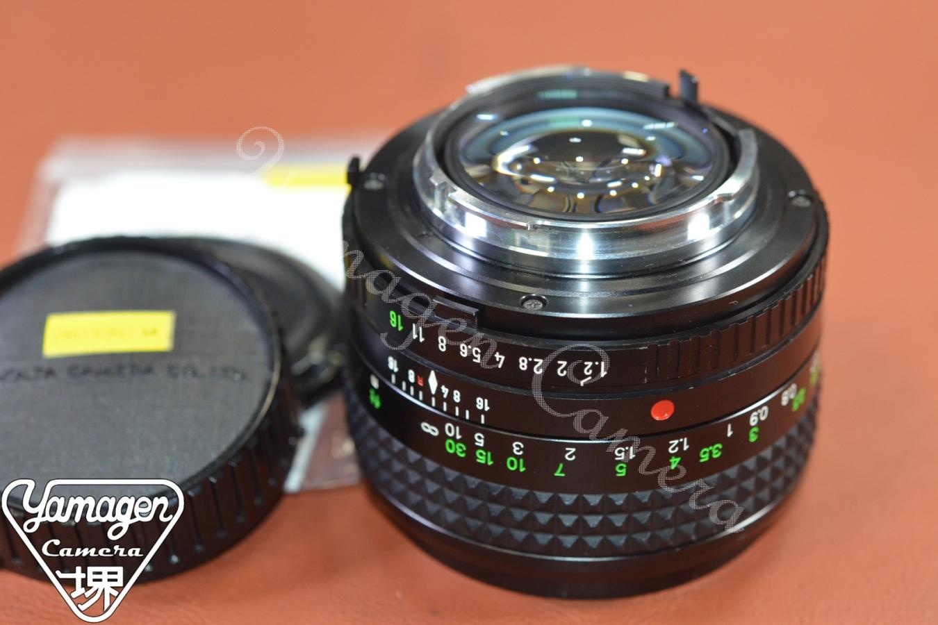 MINOLTA MD ROKKOR 50mm F1.2 【整備済】