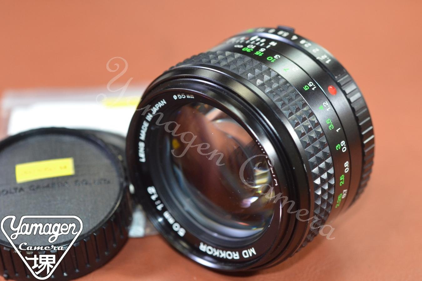 MINOLTA MD ROKKOR 50mm F1.2 【整備済】