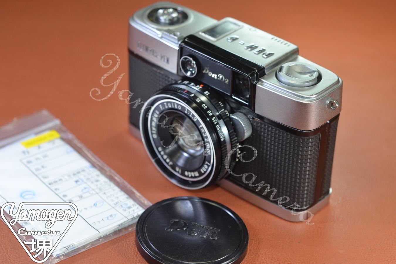 OLYMPUS PenD2 整備済 【Olympus F.Zuiko 32/1.9 レンズ搭載】