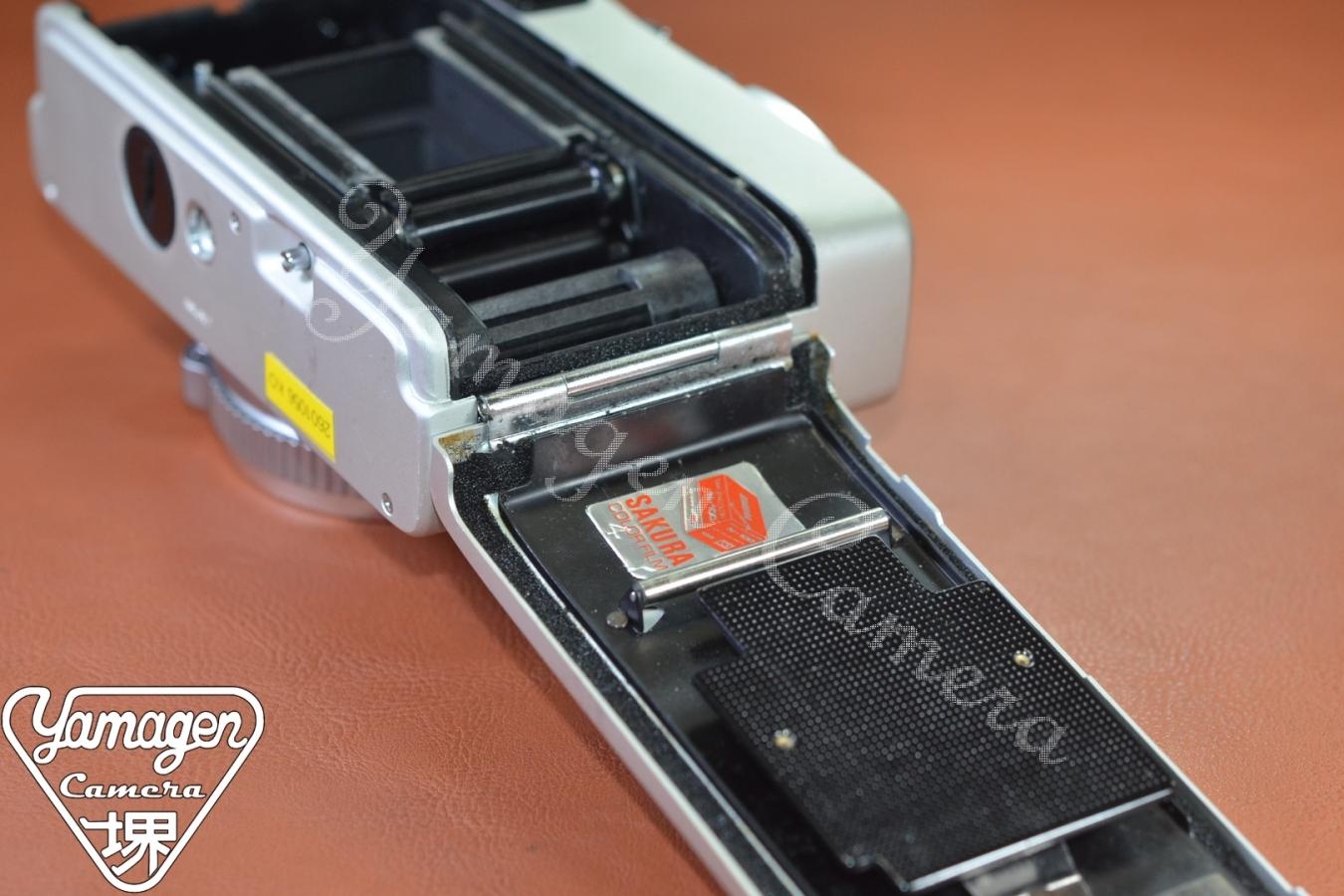 【リメイクカメラ】KONICA C35 flash matic Silver 【KONICA HEXANON 38/2.8 レンズ搭載】