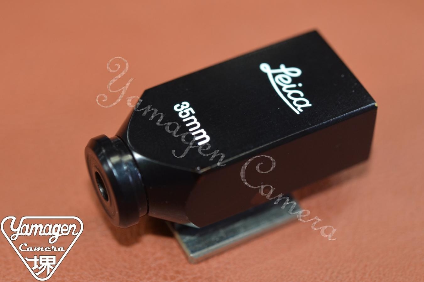 【希 少】LEICA WEISU 後期型 35mm View Finder Black Paint