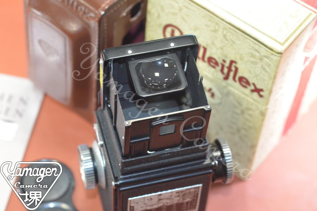 【コレクション向け】Rolleiflex4×4 Black Baby Rollei 戦後型【Shneidar-Kreuznach Xenar 60/3.5レンズ搭載】
