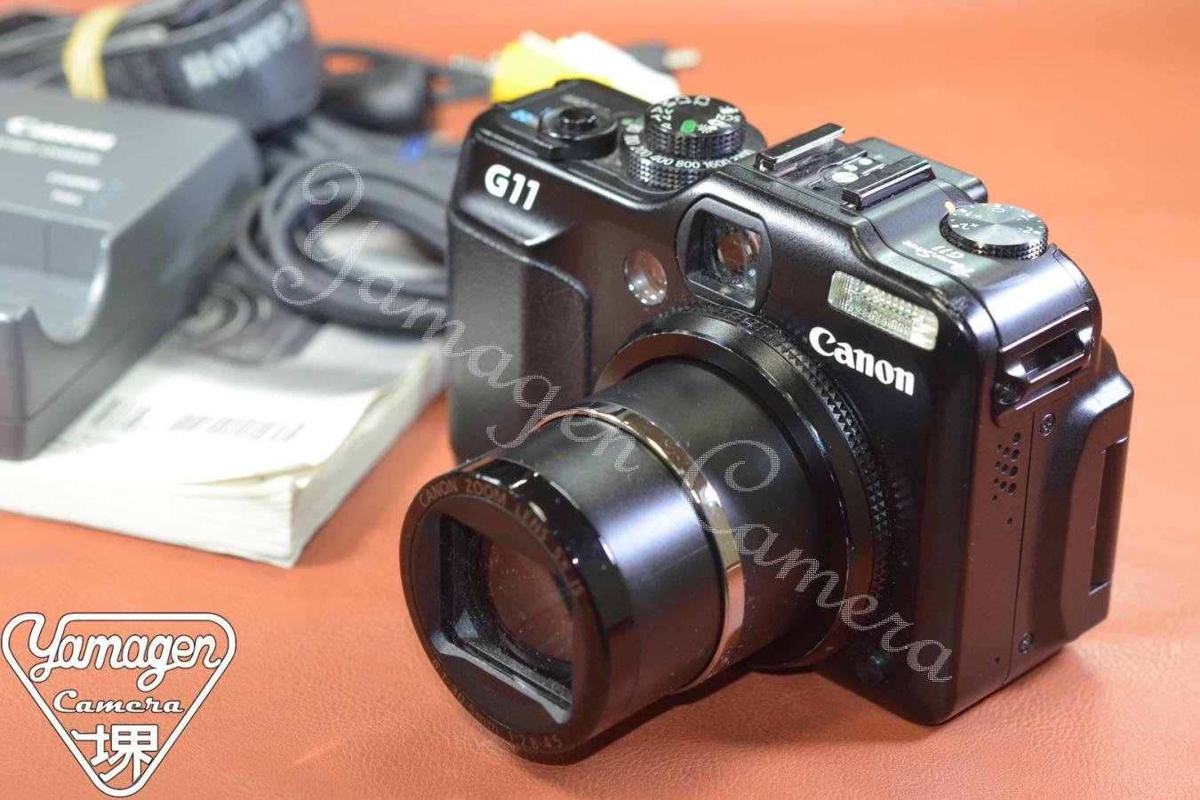 【通信販売限定商品】Canon PowerShot G11 【充電器、バッテリー、取説、ストラップ、コード類付】