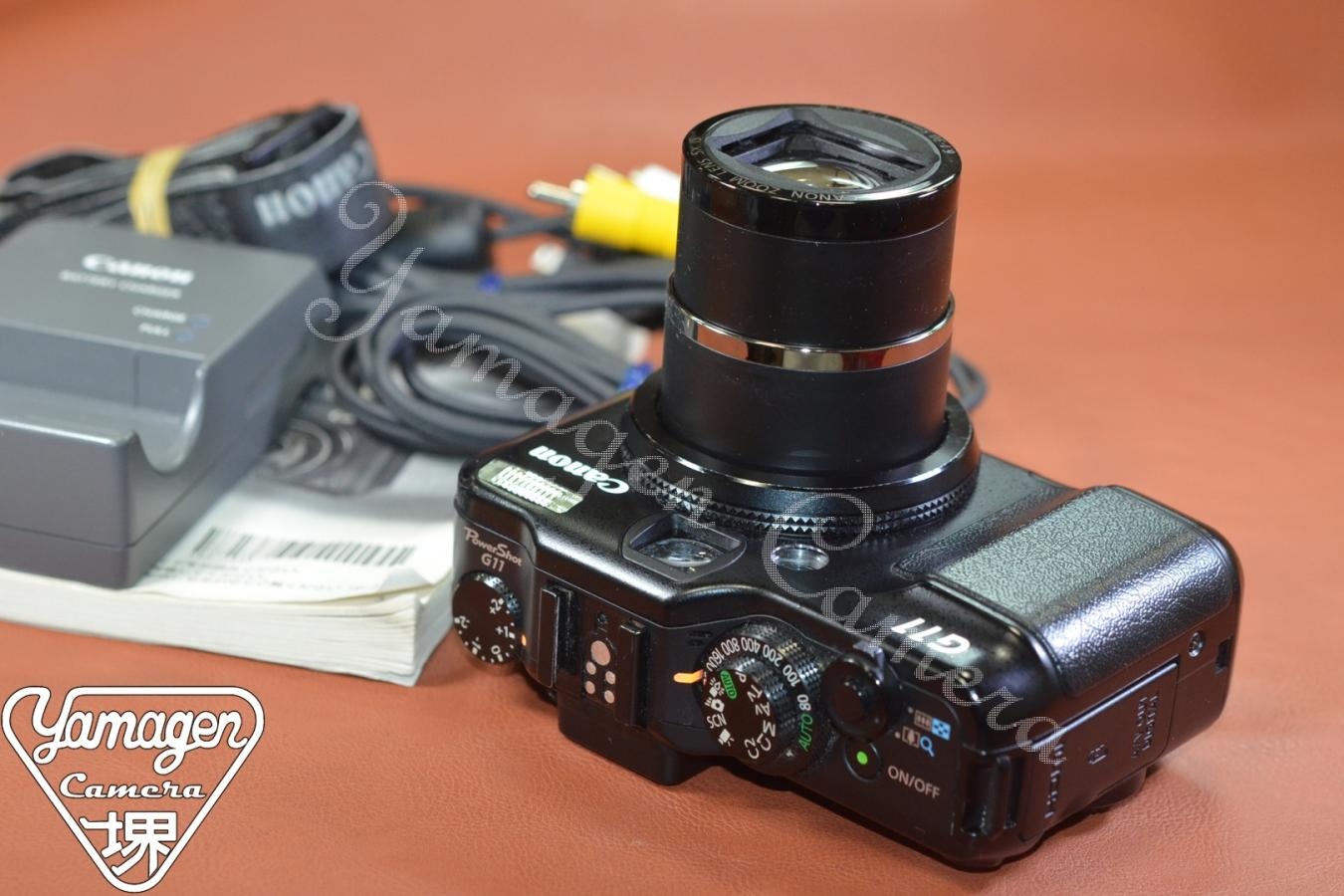【通信販売限定商品】Canon PowerShot G11 【充電器、バッテリー、取説、ストラップ、コード類付】