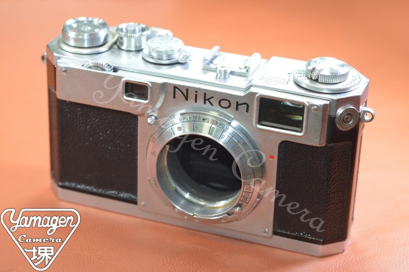 Nikon S2 前期型 シルバーダイヤル