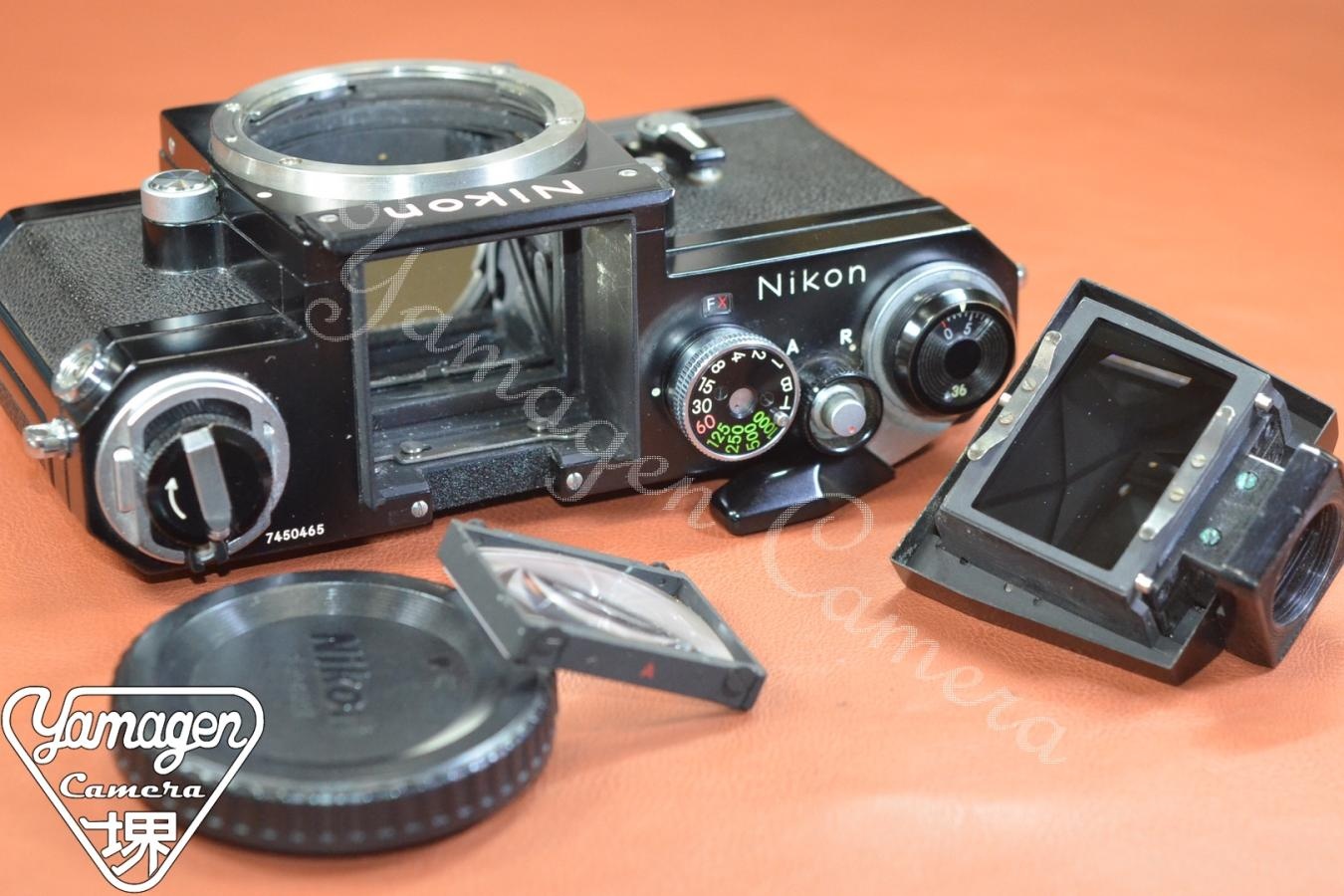 Nikon NEW F Eye level Black 745万台 最終型 【モルト交換済】