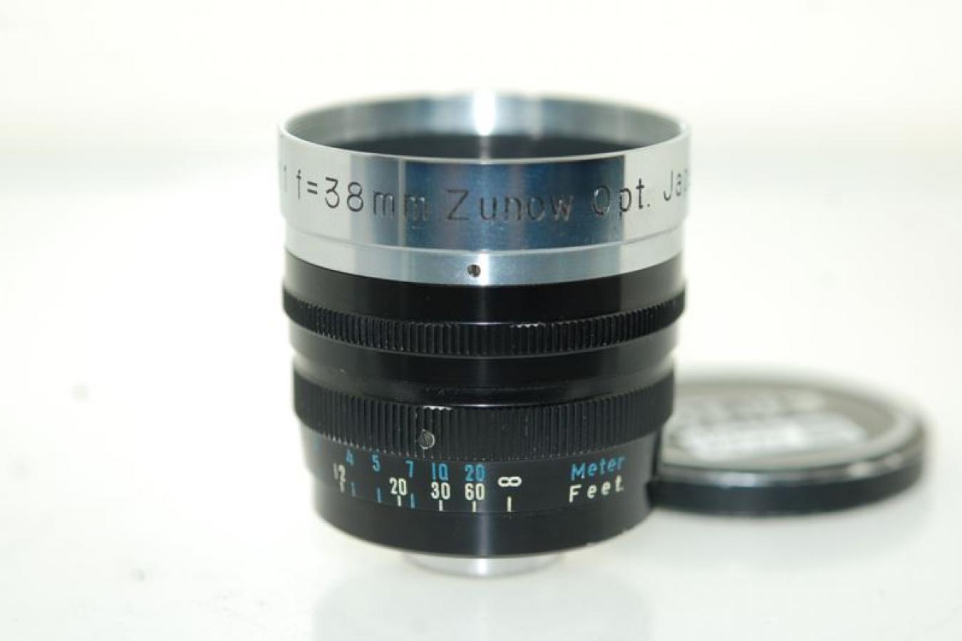 Zunow-ELMO Cine 38mm F1.1 【Dマウントレンズ】