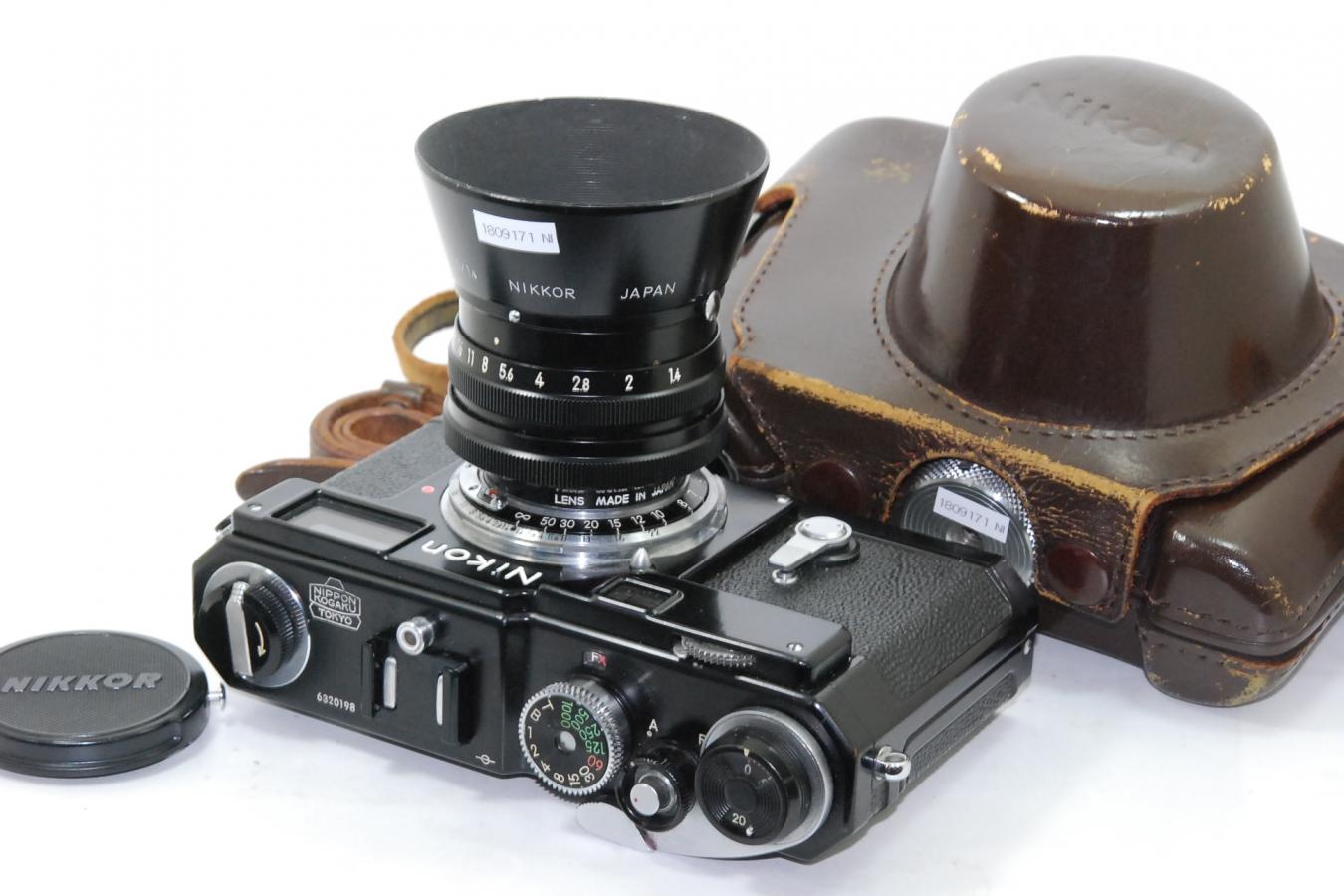 【コレクション向け】 Nikon S3 オリンピック 50/1.4付 【純正ケース、フード付】