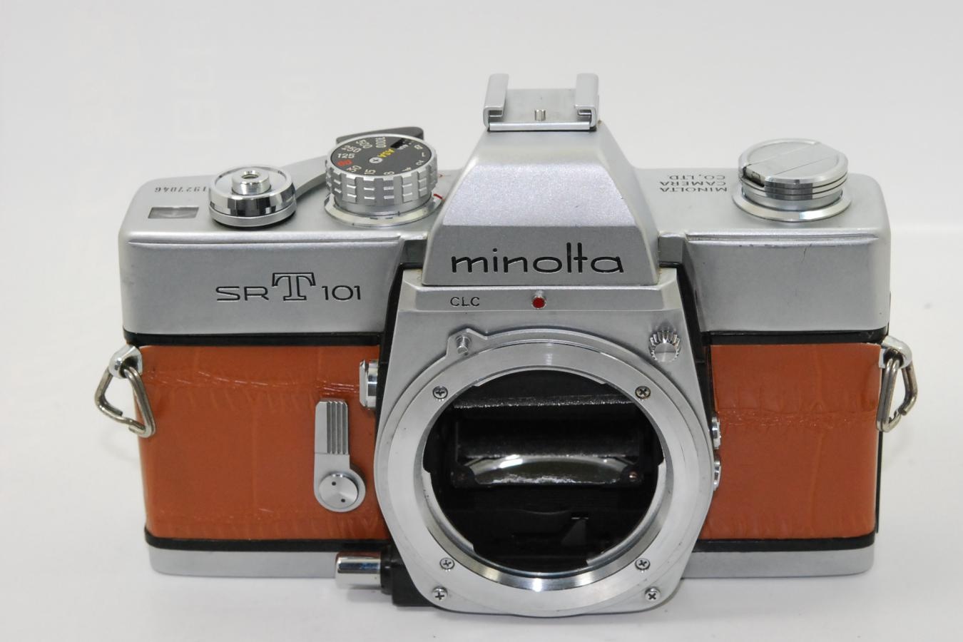 【リメイクカメラ】 minolta SRT101 【モルト交換済】