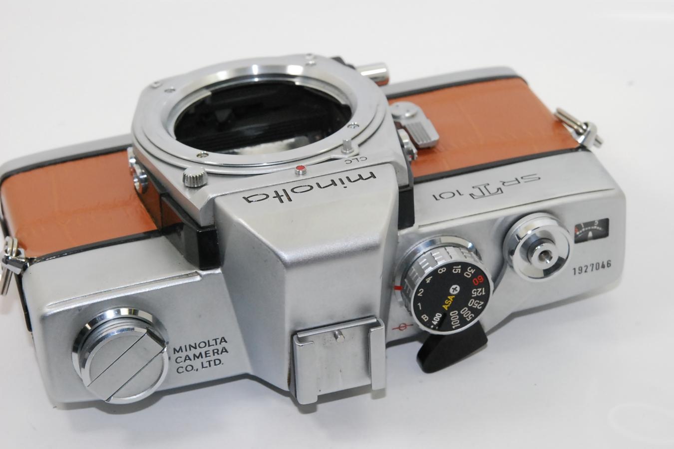 【リメイクカメラ】 minolta SRT101 【モルト交換済】