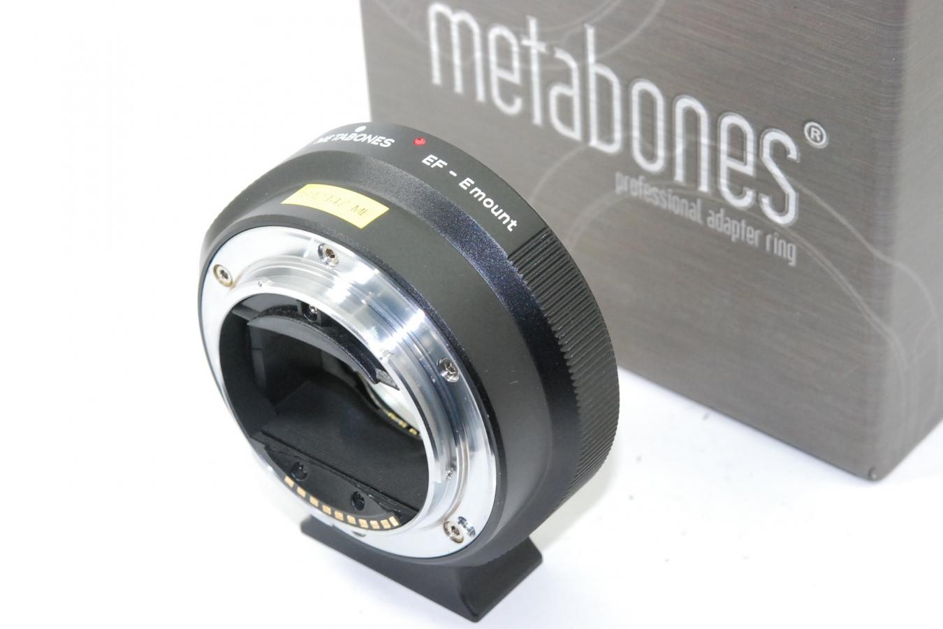 Metabones MB_EF-E-BM3 元箱付 【キャノンEFマウント→ソニーEマウント変換】