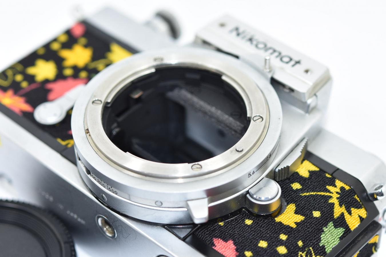 【リメイクカメラ】 Nikomat FTN 【モルト交換済 純正アクセサリーシュー、シャッターボタン付】