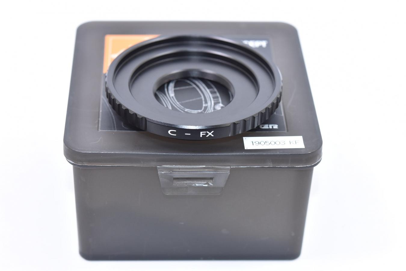 【新 品】 K&F CONCEPT KF-CX 【Cマウント→フジXマウント変換】