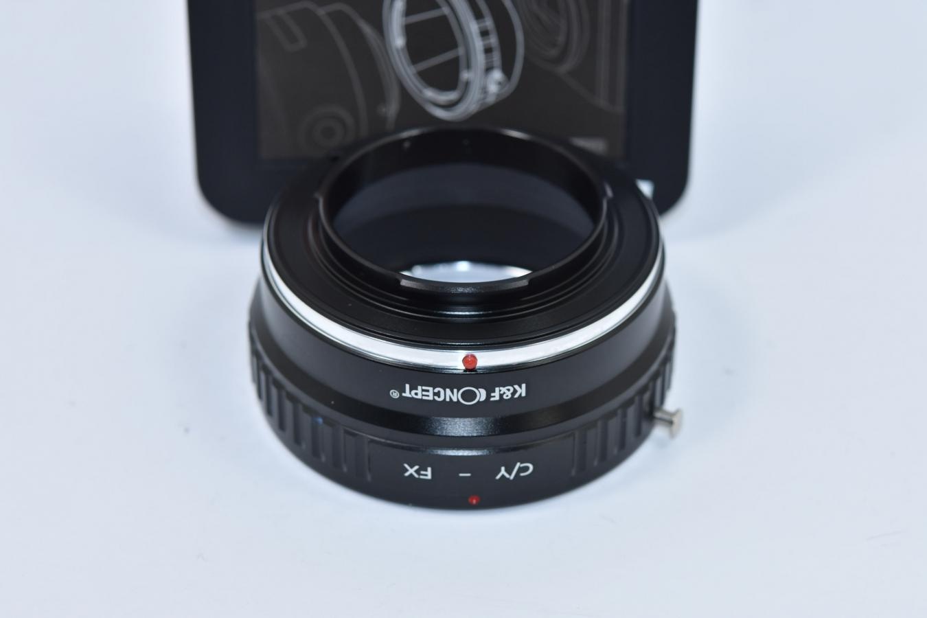 【新 品】 K&F CONCEPT KF-CYX 【コンタックスマウント→フジXマウント変換】