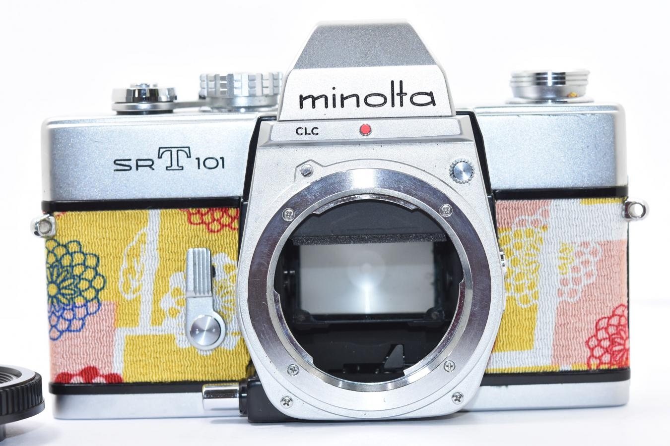 【リメイクカメラ】 minolta SRT101 【モルト交換済】