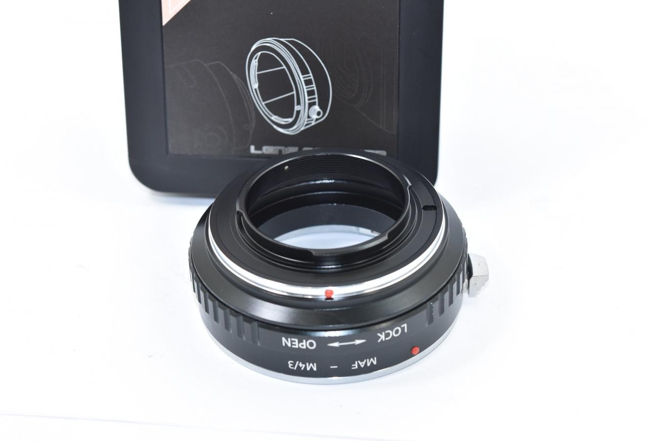 【新 品】 K&F CONCEPT KF-AAM43 【MINOLTA Aマウント→マイクロフォーサーズ変換(絞りリング付)】