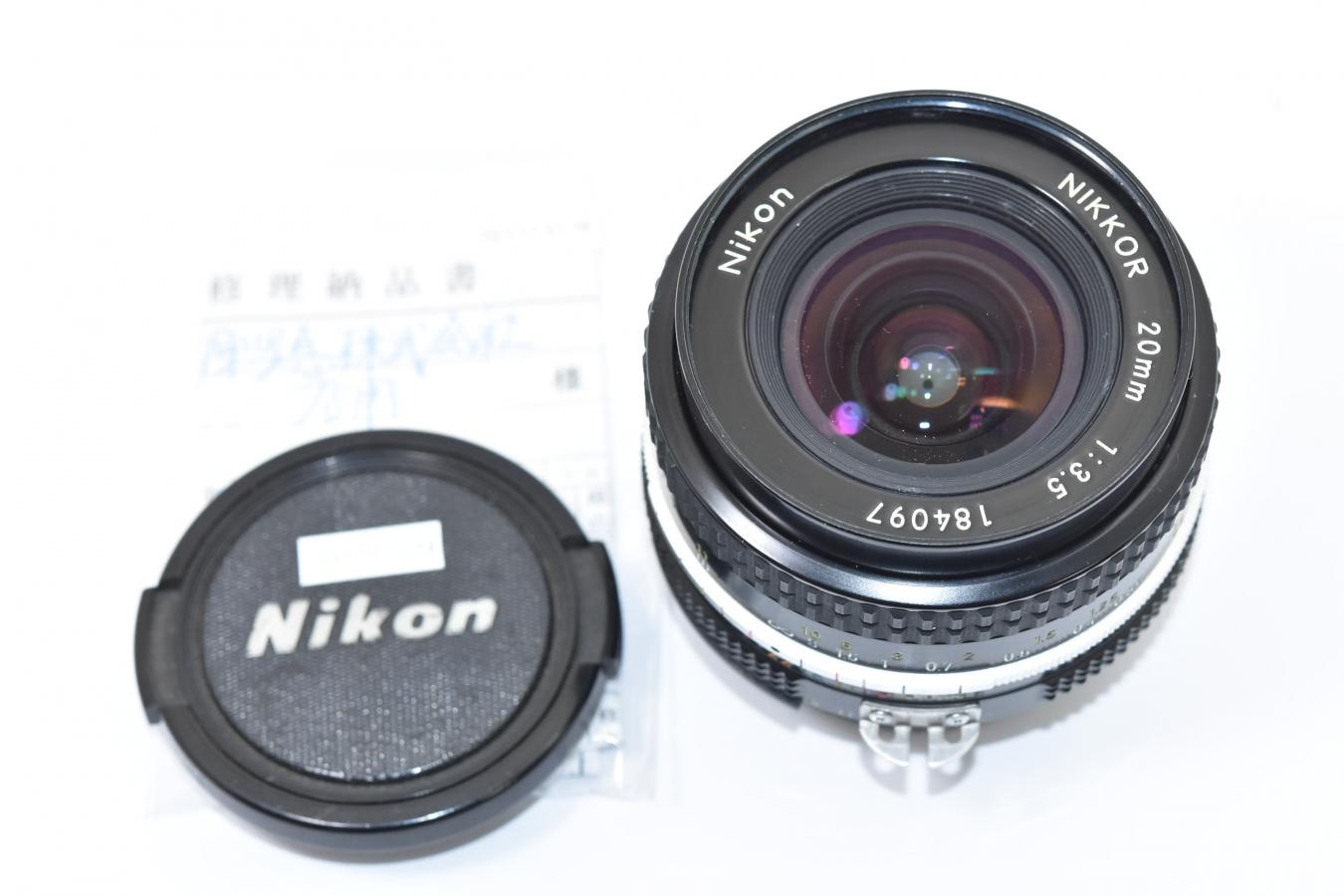 Ai NIKKOR 20mm F3.5 【整備済】
