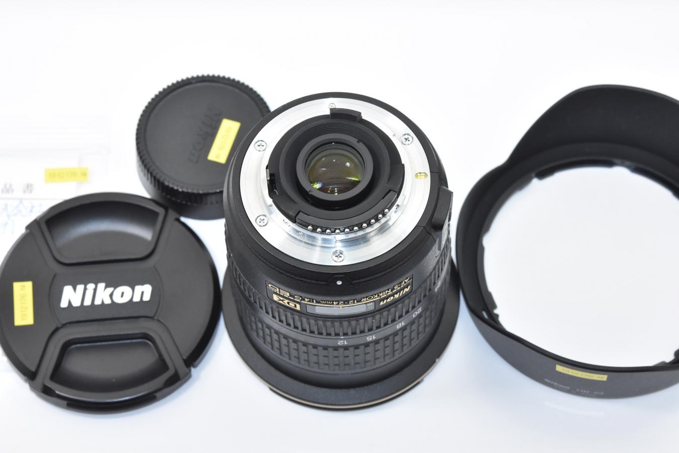 AF-S DX NIKKOR 12-24mm F4G ED 【整備済 純正フードHB-23付】