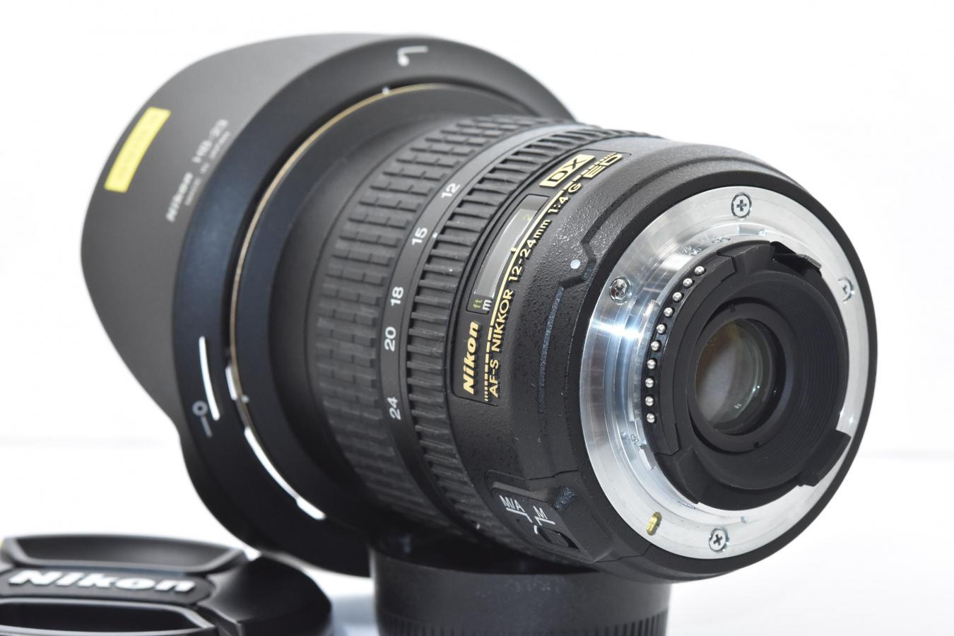 AF-S DX NIKKOR 12-24mm F4G ED 【整備済 純正フードHB-23付】
