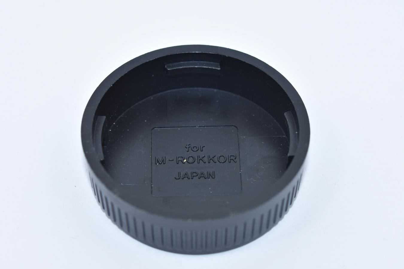【希少】 MINOLTA M-ROKKOR リアキャップ 【ライカMマウント用】