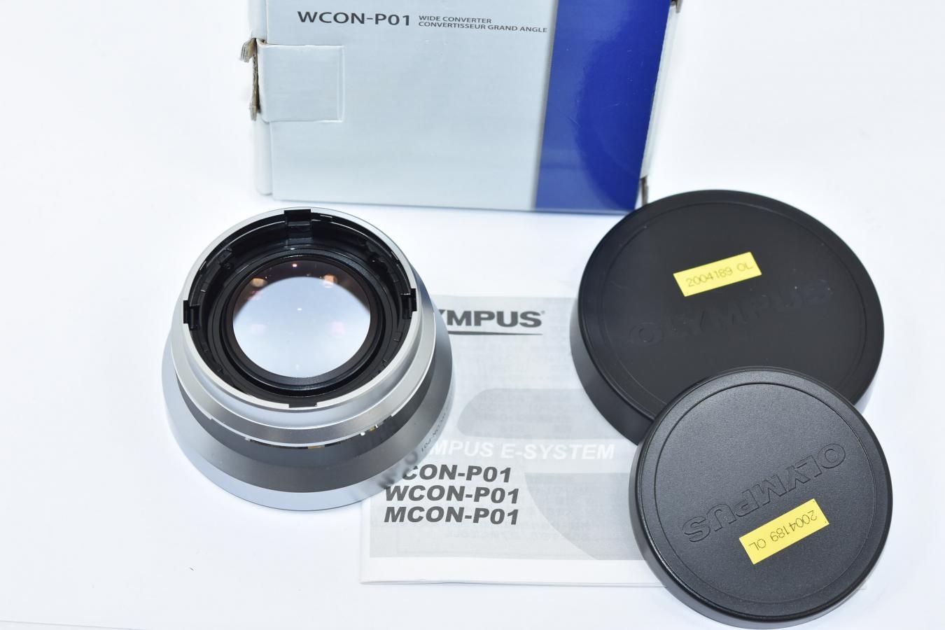 【B級特価品】 OLYMPUS WIDE CONVERTER WCON-P01 【元箱付一式】