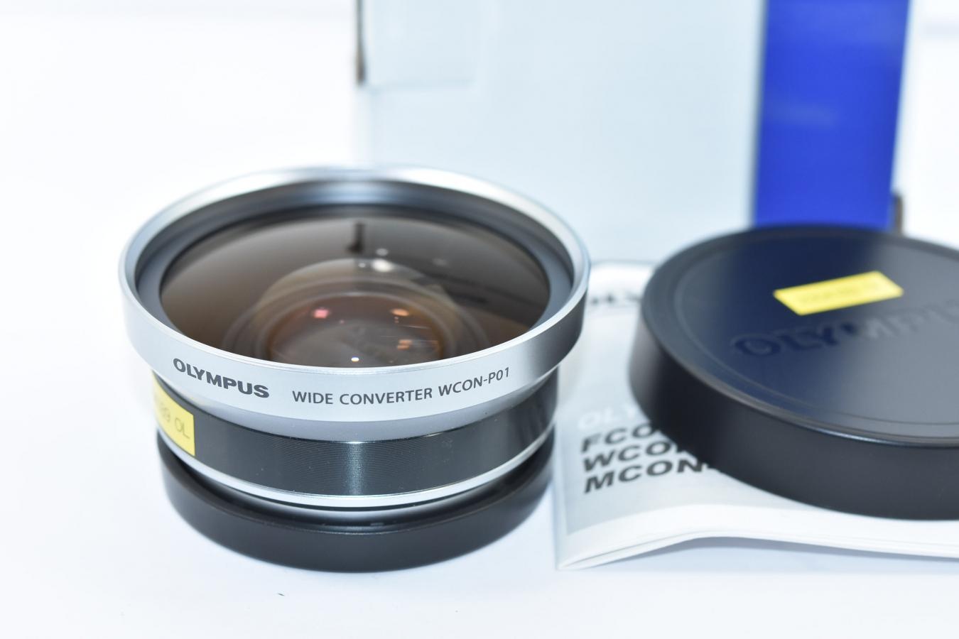 【B級特価品】 OLYMPUS WIDE CONVERTER WCON-P01 【元箱付一式】