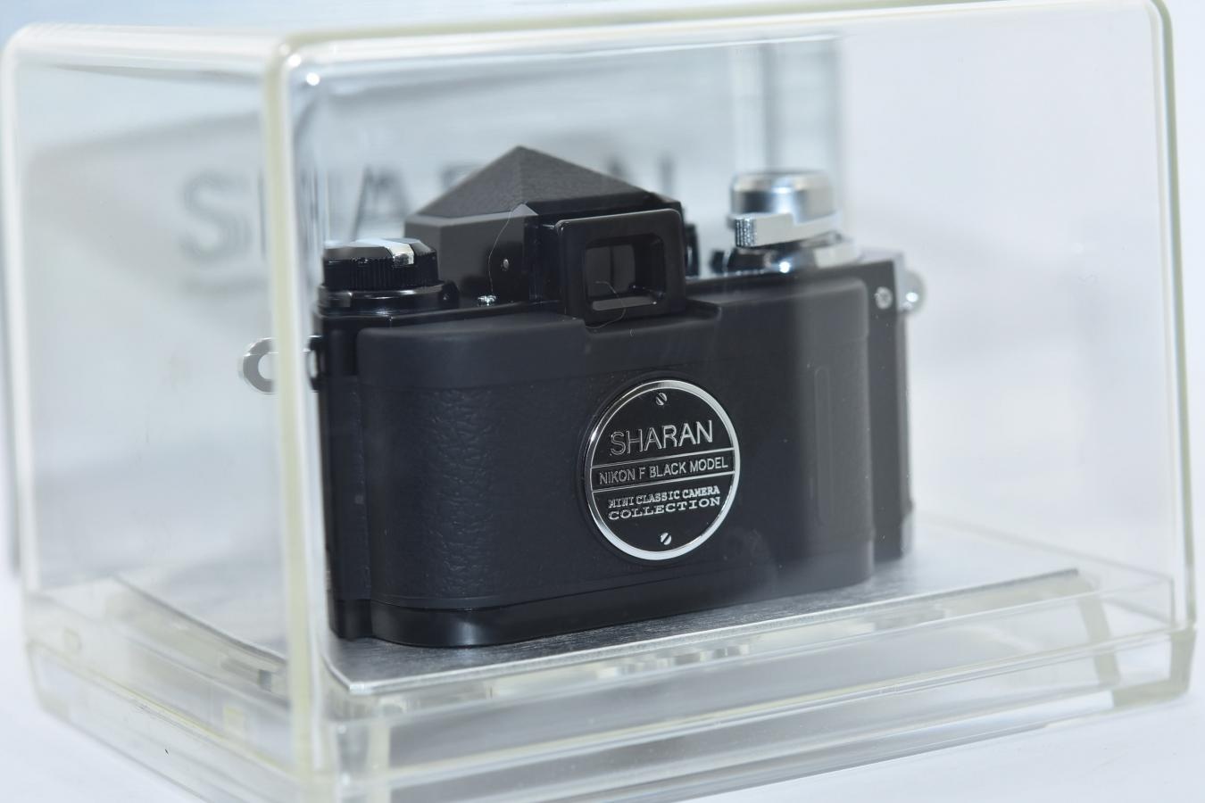 【未 使 用 希 少】SHARAN Nikon F Black Model Limited Version 【元箱付一式】 MegaHouse Mini Classic Camera Collecti