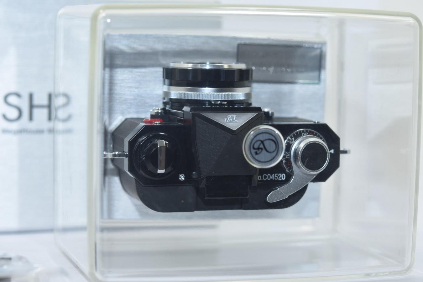【未 使 用 希 少】SHARAN Nikon F Black Model Limited Version 【元箱付一式】 MegaHouse Mini Classic Camera Collecti