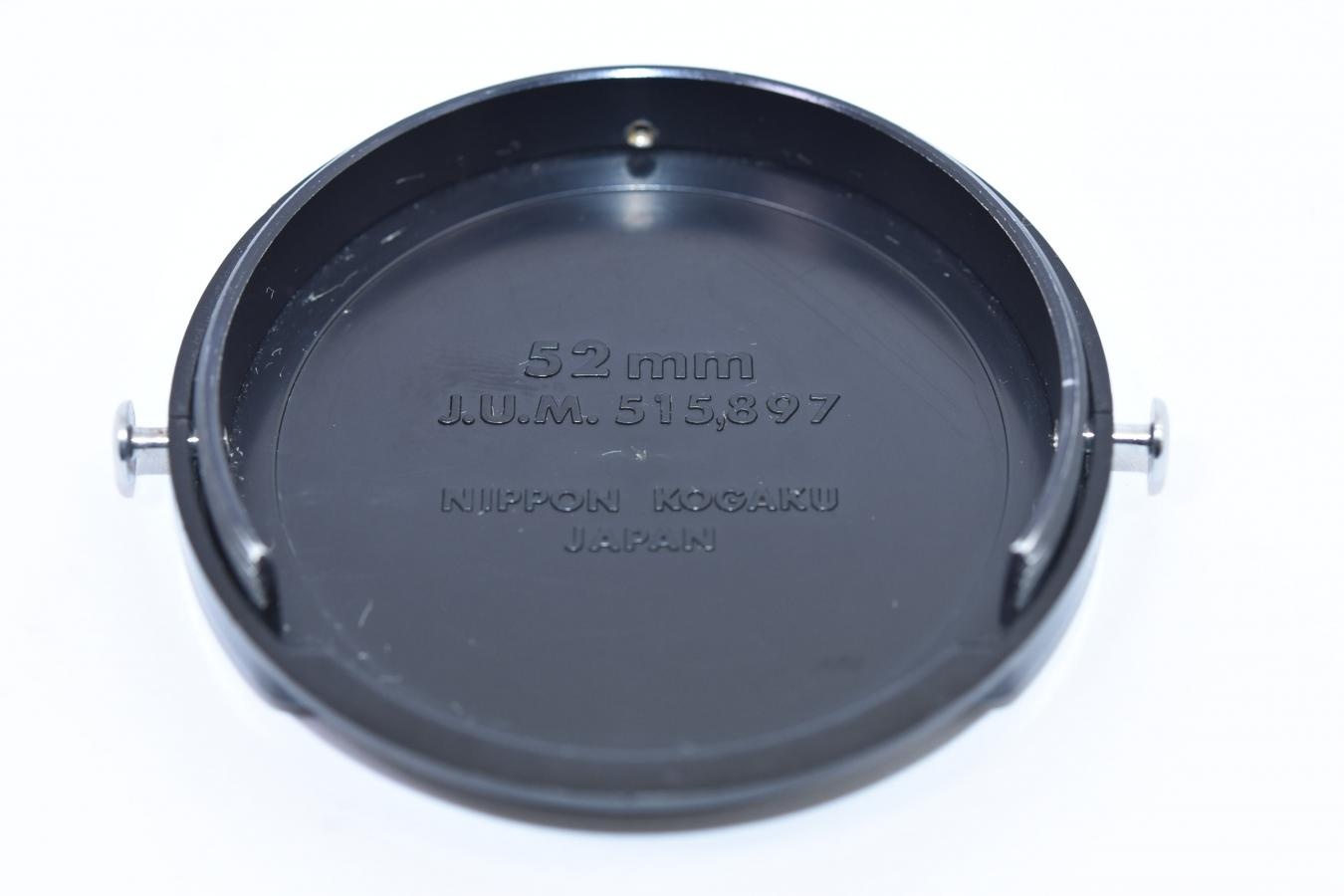 【希少】NIKKOR 52mm ダブルフックレンズキャップ 【NIPPON KOGAKU JAPAN銘】