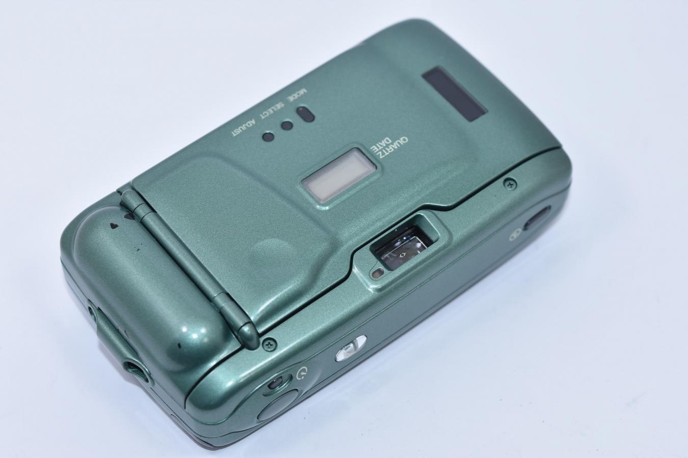【希 少】 MINOLTA P's グリーン 【パノラマ専用カメラ 純正ケース、ストラップ付】