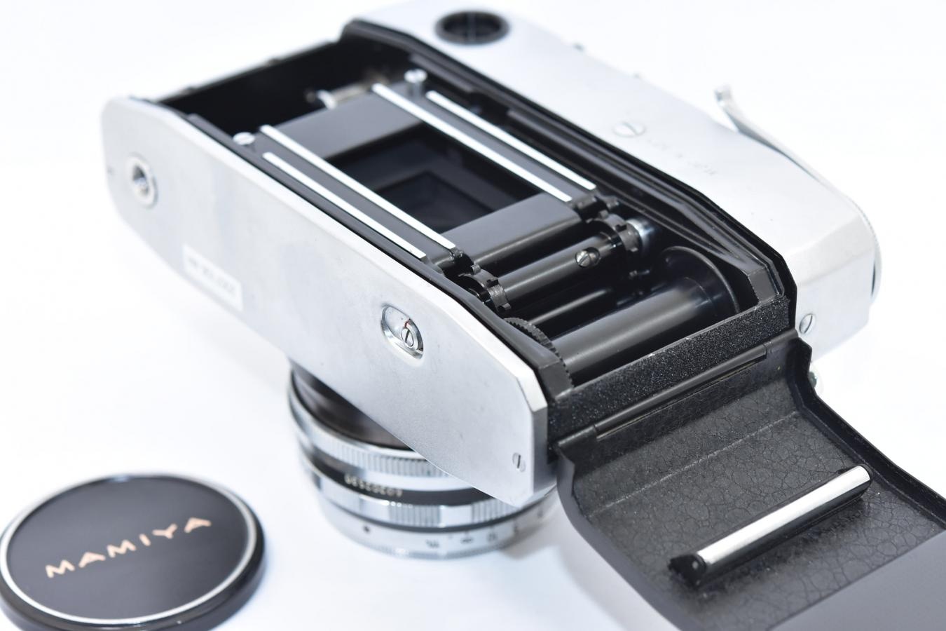【リメイクカメラ】 MAMIYA 35 ルビー モルト交換済 【MAMIYA-SEKOR T 48/1.8レンズ搭載】