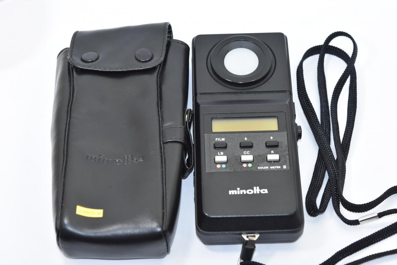 MINOLTA COLOR METER II 【純正ケース付】