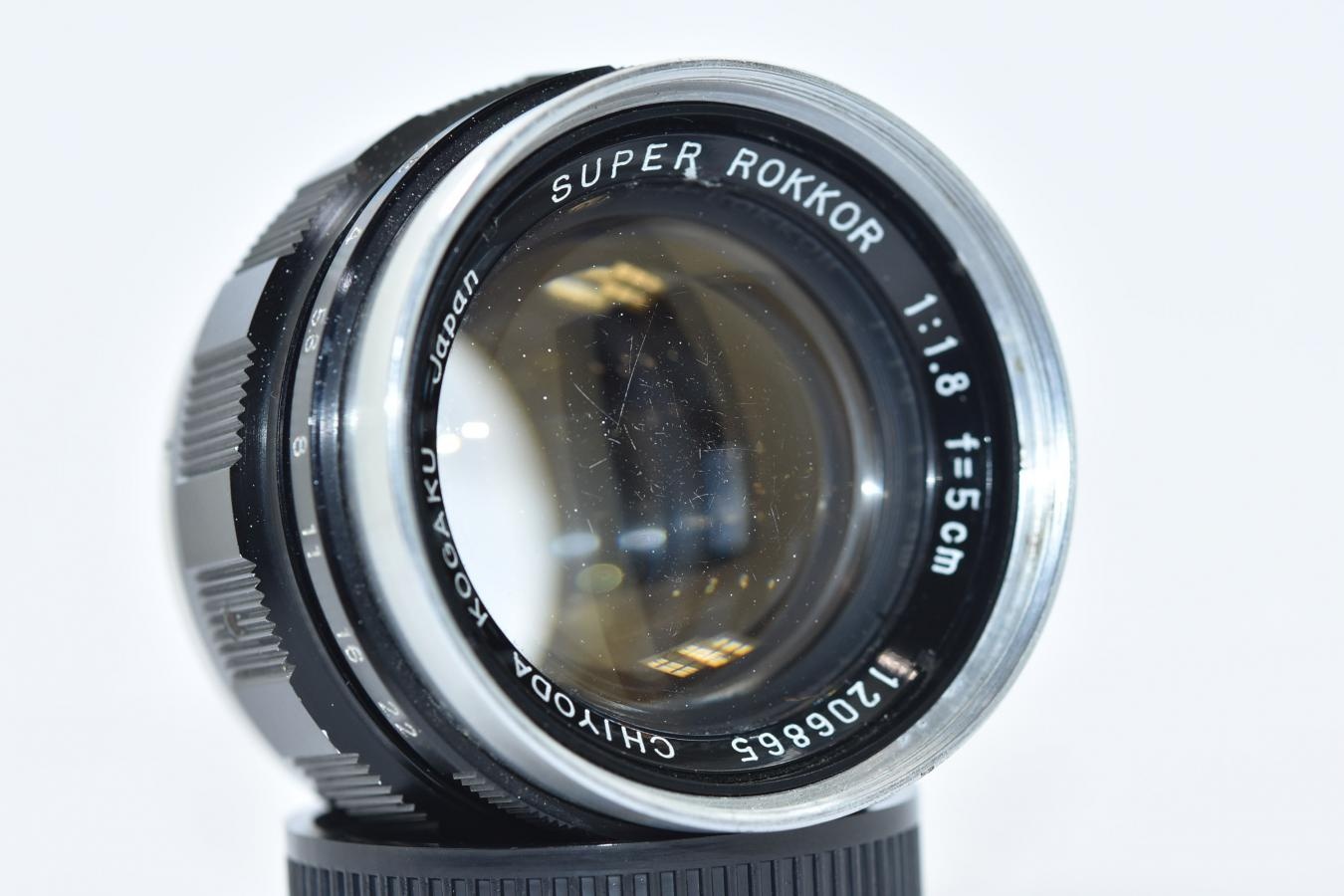 千代田光学 SUPER ROKKOR 5cm F1.8 【ライカLマウントレンズ】