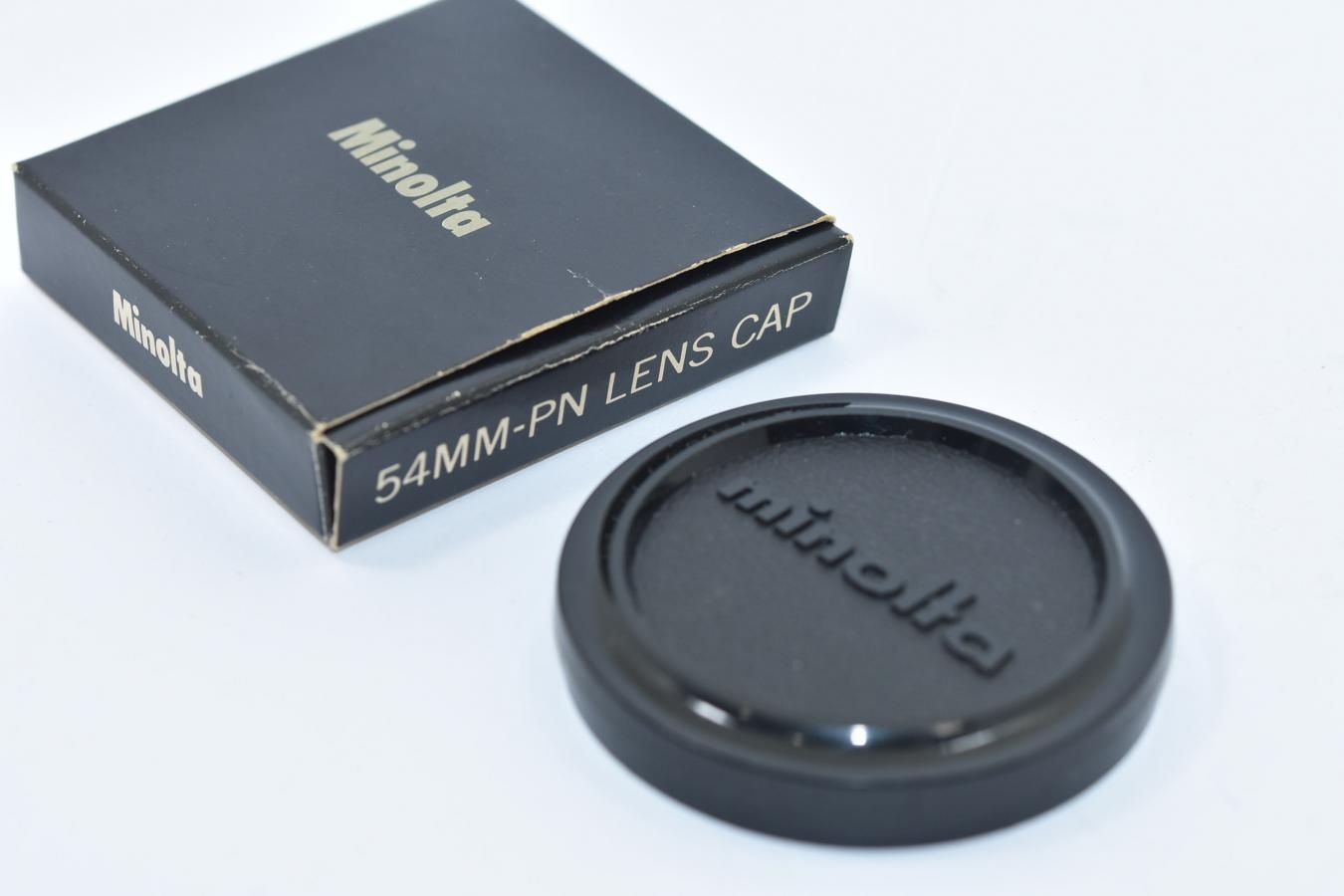 【希 少】Minolta 54MM-PN LENS CAP 元箱付
