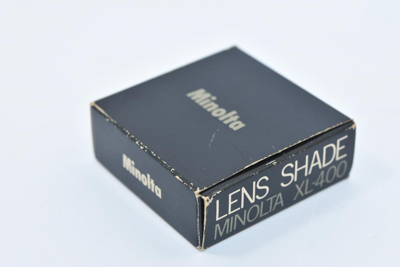 【希 少】Minolta LENS SHADE 元箱付 【46mm口径対応 MINOLTA XL-400用】
