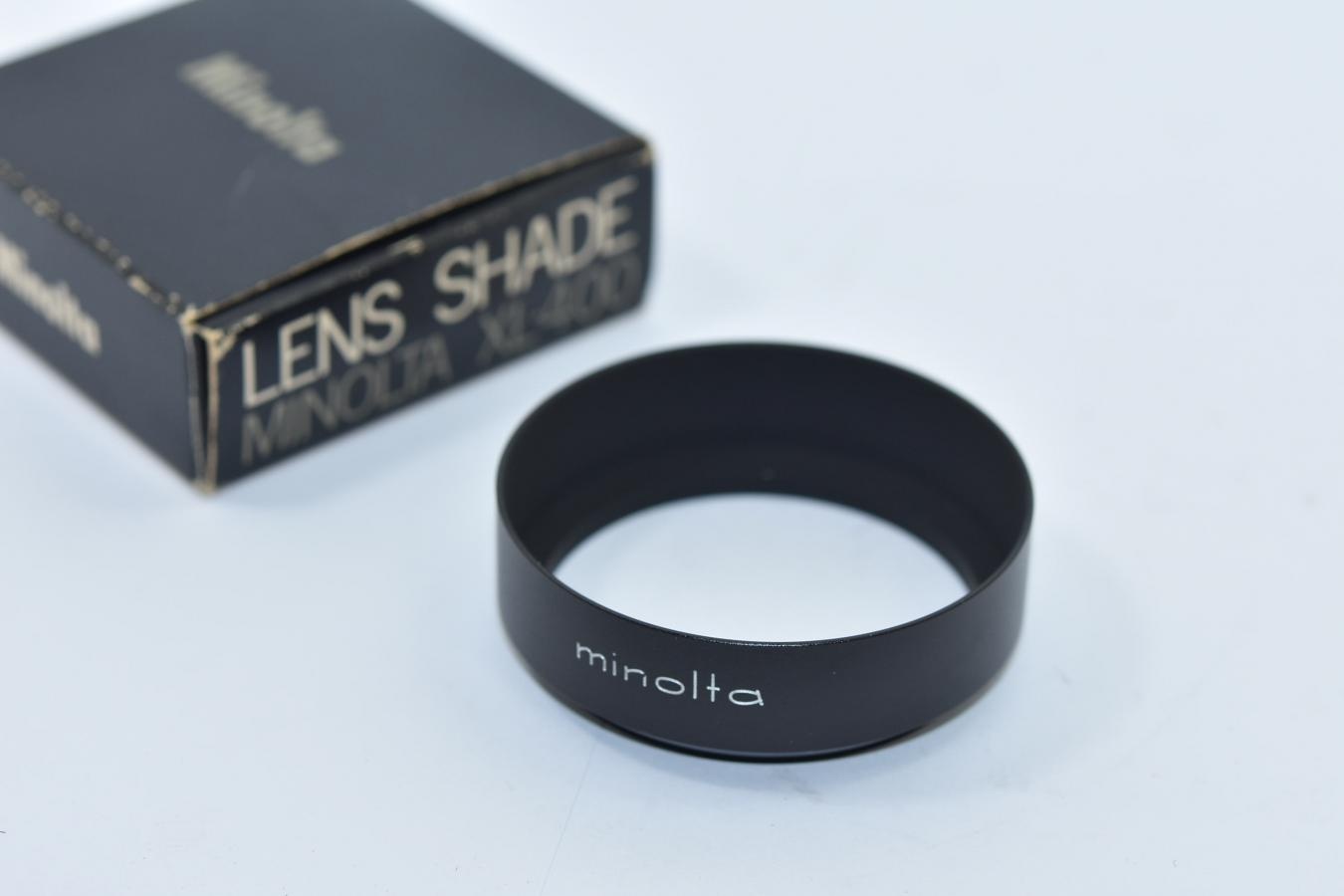 【希 少】Minolta LENS SHADE 元箱付 【46mm口径対応 MINOLTA XL-400用】