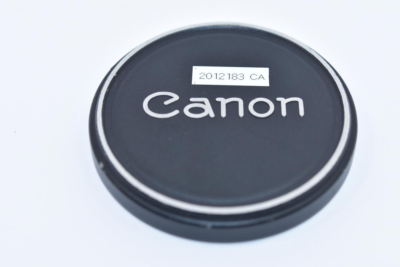 【希 少】Canon 内径60mmメタルレンズキャップ 【58mm径レンズ対応】