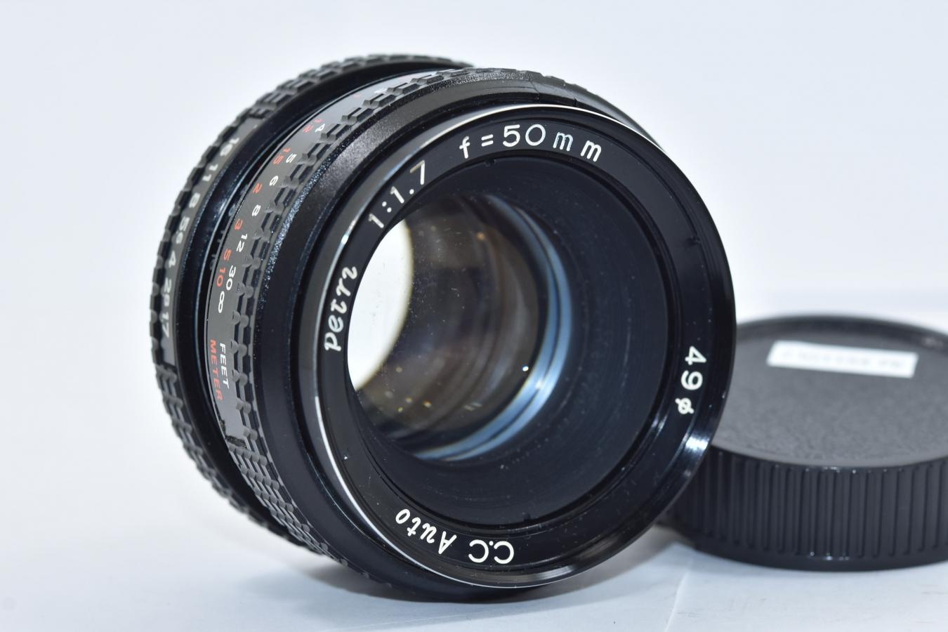 【希 少】Petri C.C Auto 50mm F1.7 【カメラ女子に絶大な人気のオールドレンズ M42マウントレンズ】