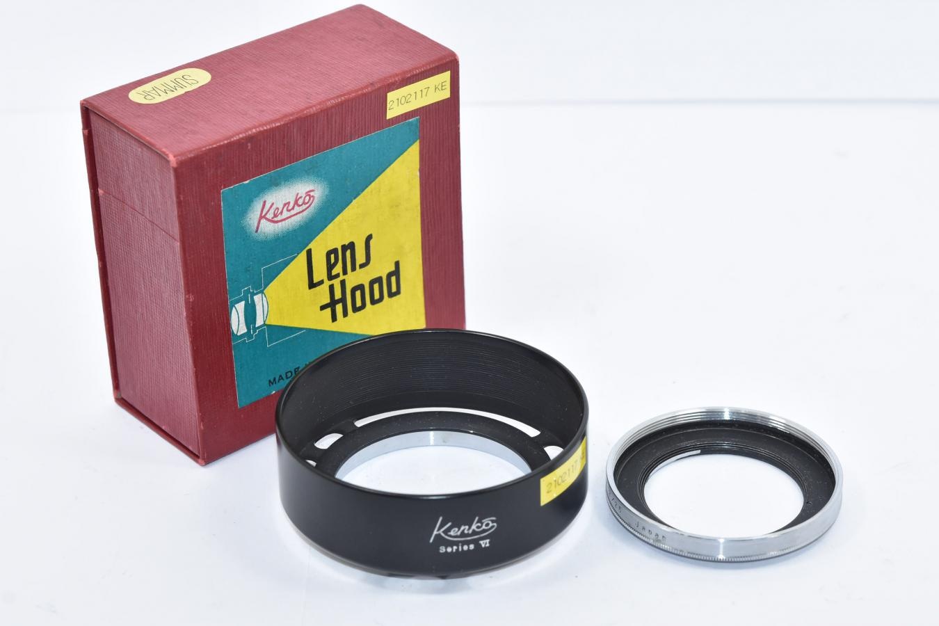 【希 少】Kenko Lens Hood 元箱付 【LEICA SUMMAR 50/2 沈胴用】