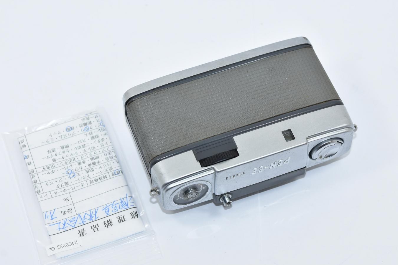 OLYMPUS PEN-EE 整備済 【Olympus D.Zuiko 2.8cm F3.5 レンズ搭載】