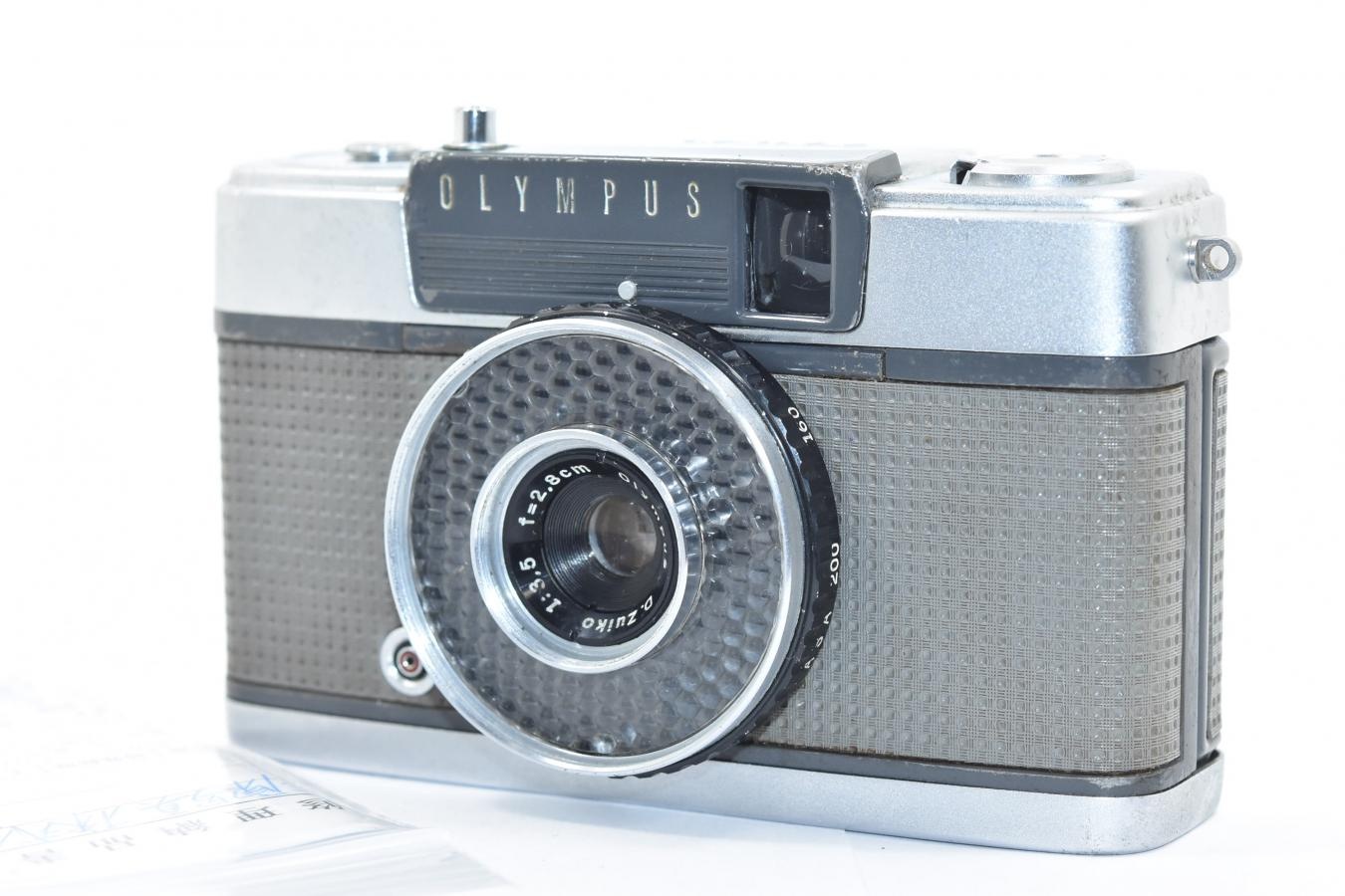 OLYMPUS PEN-EE 整備済 【Olympus D.Zuiko 2.8cm F3.5 レンズ搭載】
