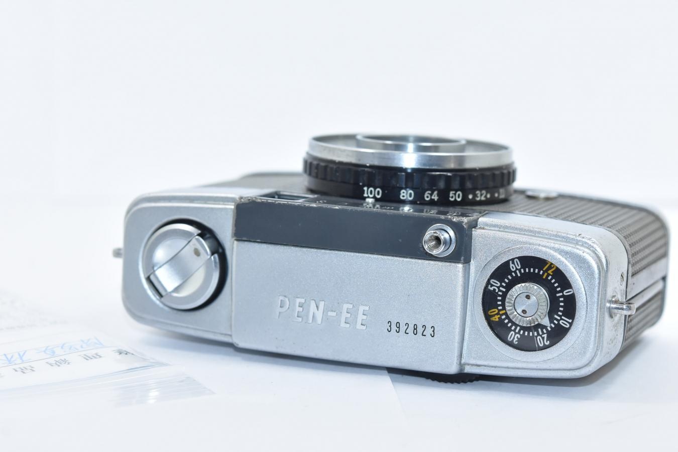 OLYMPUS PEN-EE 整備済 【Olympus D.Zuiko 2.8cm F3.5 レンズ搭載】